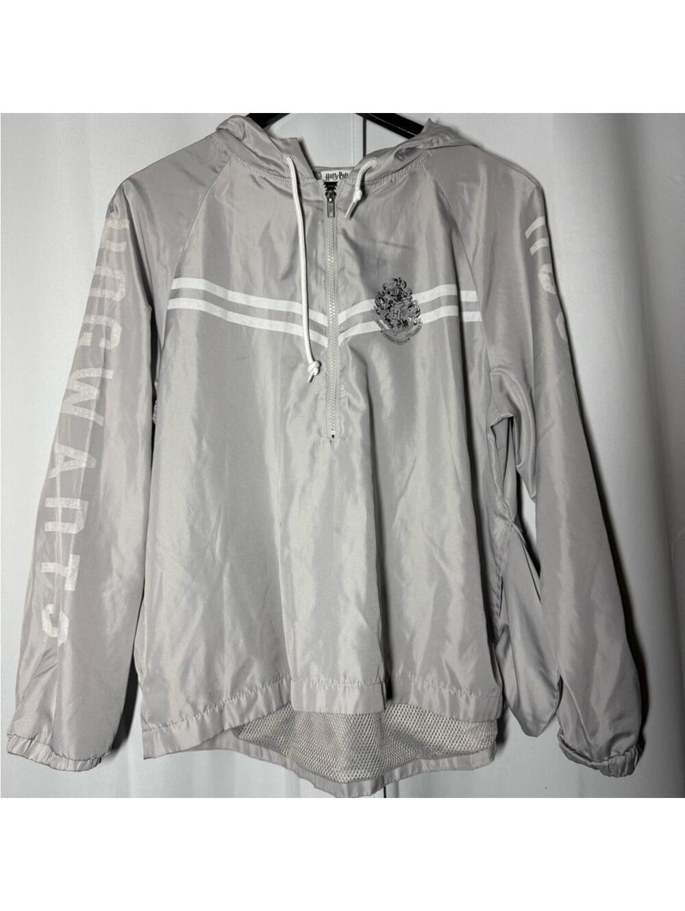 Warner Bros. Gray Harry Potter Windbreaker Jacket